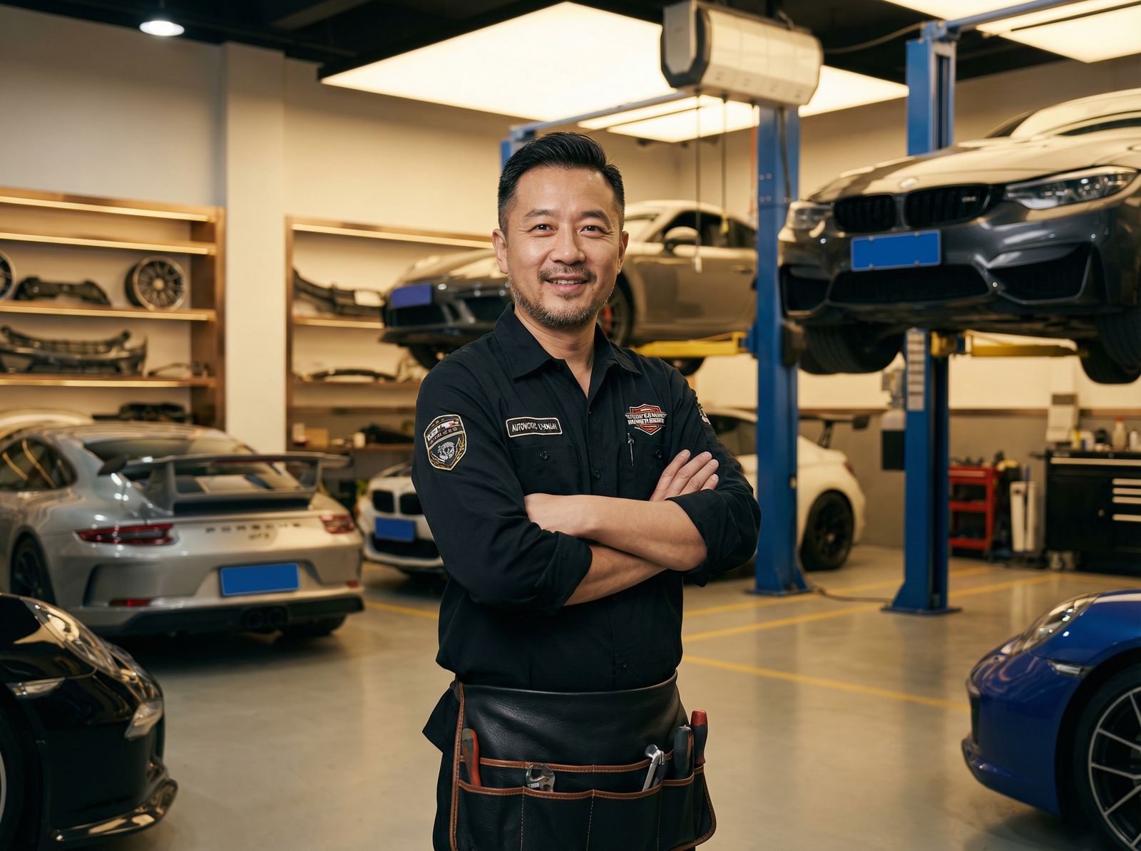 他他射区视频修车改装专家 - 张师傅